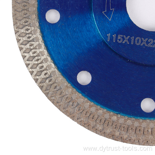 High Quality Cutter Circular Saw Blade 105-230mm Hot-pressed Ceramic Net Wave Plate